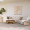 Buy Modular Sofa - Upholstered in Bouclé - 3 Modules - Herridon White 61309 - prices