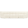 Buy Modular Sofa - Upholstered in Bouclé - 3 Modules - Herridon White 61309 - in the EU