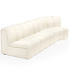 Buy Modular Sofa - Upholstered in Bouclé - 3 Modules - Herridon II White 61310 in the Europe