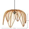 Rattan Ceiling Lamp - Boho Bali Style - Cardenia image 7