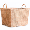 Buy  Rattan Basket with Handles - 45x35CM - Luisa Natural 61315 - in the EU