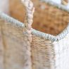 Natural Fiber Basket with Handles - 30x25CM - Haret image 7