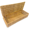 Buy Rattan Basket with Lid - 26x10CM - Lung Natural 61317 - prices