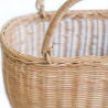 Buy Rattan Basket with Handles - Keray Natural 61318 Home delivery