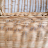 Buy Rattan Basket with Handles - Keray Natural 61318 with a guarantee