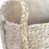 Natural Fiber Basket with Handles - 30x30CM - Taral image 7