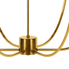 Gold Ceiling Chandelier with 6 Shades - Arena image 7