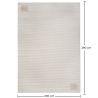 Rug Large Contemporary Modern Design - Beige (290x200 cm) - Cyru image 7