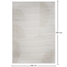 Rug Large Contemporary Modern Design - Beige (290x200 cm) - Urma image 7