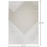 Rug Large Contemporary Modern Design - Beige (290x200 cm) - Escara image 7