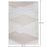 Rug Large Contemporary Modern Design - Beige (290x200 cm) - Utana image 7