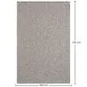 Large Contemporary and Modern Design Rug - Beige (160x230 cm) - Ware image 7