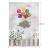 Large Kids Flying Elephant Design Carpet - Multicolor (290x200 cm) - Yumal image 7