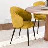 Corduroy Upholstered Dining Chair - Feudum image 7