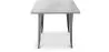 Square Industrial Design Dining Table - Stylix image 7