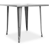 Buy Stylix table - 80cm - Metal Steel 58359 at Privatefloor