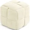 Square Corduroy Upholstered Pouf - Modern Design - Cube image 7