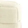 Square Corduroy Upholstered Pouf - Modern Design - Cube image 7