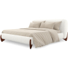 Double bed 160x200 CM Bed - Upholstered in Bouclé Fabric - Dream image 7