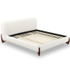 Double bed 160x200 CM Bed - Upholstered in Bouclé Fabric - Dream image 7