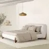 Double bed 160x200 CM Bed - Upholstered in Bouclé Fabric - Dream image 7