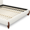 Headboard and Bed Frame for 160x200 CM Bed - Upholstered in Bouclé Fabric - Delicious image 7