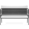 Outdoor Sofa 135cm - Aluminum and Synthetic Rattan - Brawma image 7