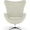 Armchair with armrests -Upholstered in Boucle Fabric - Brave image 7