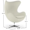 Armchair with armrests -Upholstered in Boucle Fabric - Brave image 7