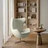 Armchair with armrests -Upholstered in Boucle Fabric - Brave image 7