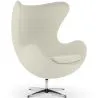 Armchair with armrests -Upholstered in Boucle Fabric - Brave image 7