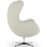Armchair with armrests -Upholstered in Boucle Fabric - Brave image 7