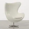 Armchair with armrests -Upholstered in Boucle Fabric - Brave image 7