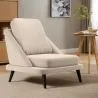 Velvet Upholstered Armchair - Scandinavian Style - Velvet Lounge image 7