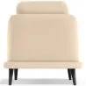 Velvet Upholstered Armchair - Scandinavian Style - Velvet Lounge image 7