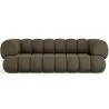 Velvet Upholstered Sofa - Modern Style - 2/3 Seater - Curved Teddy image 7