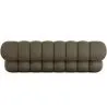 Velvet Upholstered Sofa - Modern Style - 2/3 Seater - Curved Teddy image 7