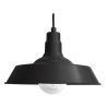 Buy Ceiling Lamp - Industrial Style Pendant Lamp - Flynn Black 50878 - prices