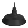 Buy Ceiling Lamp - Industrial Style Pendant Lamp - Flynn Black 50878 at Privatefloor