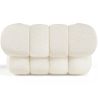 Bouclé Fabric Upholstered Armchair - Modern Style - Curved Teddy image 7