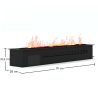 Decorative Electric Fireplace with Water Vapor Flame - 70CM image 7
