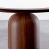 Set Dining Table Round with 6 Wooden Chairs - Minimalist Design - Ivette image 7