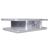 Buy Coffee Table Aviator - Aluminium Metallic light grey 48360 at Privatefloor