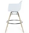 Bar Stool - Scandinavian Design - Wooden Legs - Nordika image 7