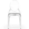 Pack of 2 Dining Chairs Transparent - Estilo Victoria  image 7