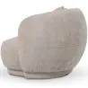 Curved Contemporary Style Design Sofa Upholstered in Chenille - Curvy image 7