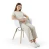 Dining Chair - Scandinavian Design - Wooden Legs - Pack of 2 - Nordika image 7