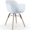Dining Chair - Scandinavian Design - Wooden Legs - Pack of 2 - Nordika image 7