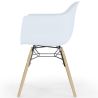 Dining Chair - Scandinavian Design - Wooden Legs - Pack of 2 - Nordika image 7