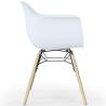 Dining Chair - Scandinavian Design - Wooden Legs - Pack of 2 - Nordika image 7
